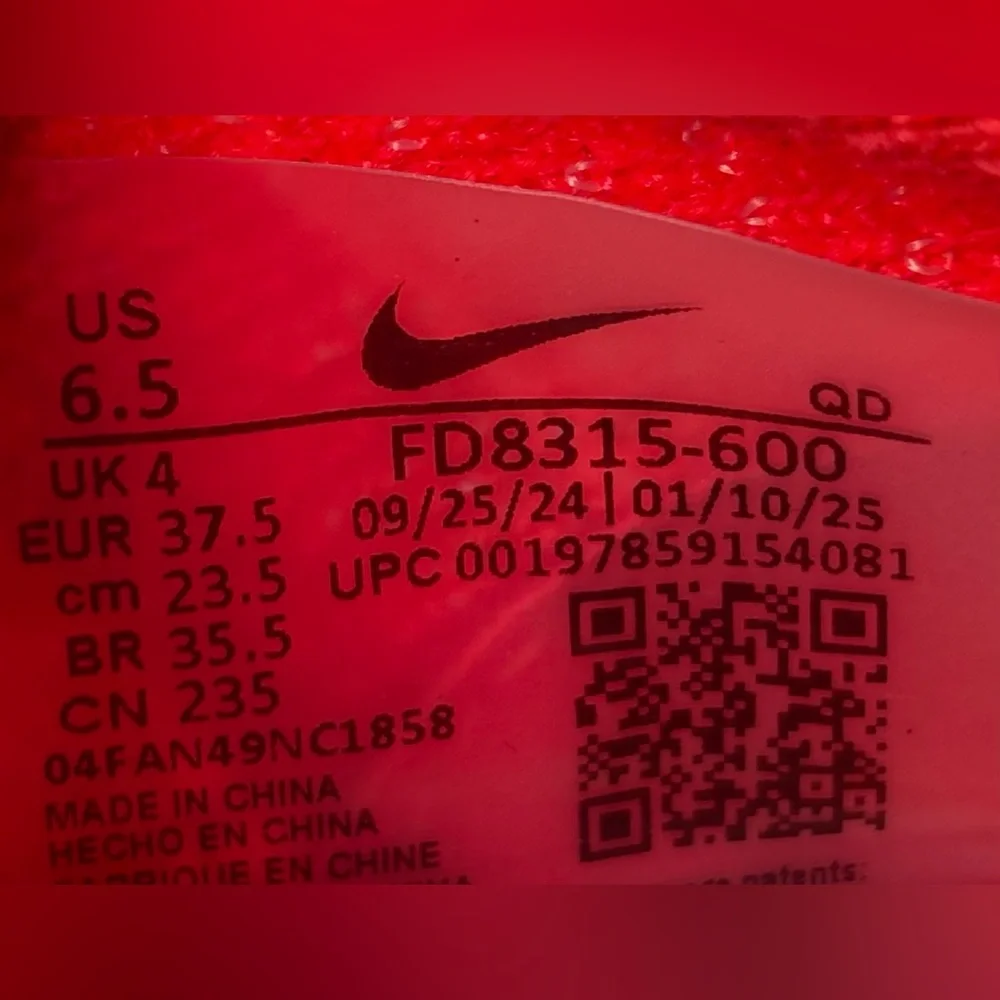 Nike Air ZoomX 🔥 Alphafly Next% 3 Bright Crimson Shoes FD8315-600 Size 6 6.5 7 - Picture 16 of 16